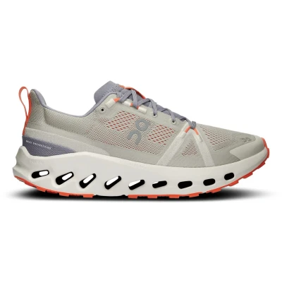 Afbeelding van On Cloudsurfer Trail hardloopschoenen Fossil ivory, Heren, Maat: 41, ivory Polyester
