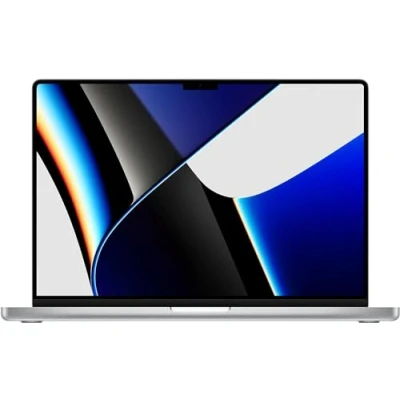 Afbeelding van 2021 Apple MacBook Pro with M1 Chip (16 inch, 16GB RAM, 512GB SSD Storage) (QWERTY English) Zilver (Refurbished)