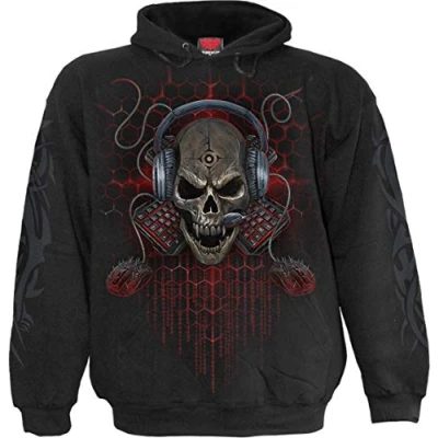 Afbeelding van Spiral PC GAMER Kinder hoodie/trui L Zwart