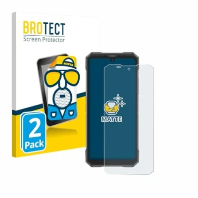 Afbeelding van BROTECT (2 Stuks) Antireflecterende Beschermfolie voor Doogee S200X Anti Glare Screen Protector, Mat, Ontspiegelend
