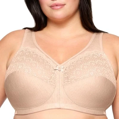 Afbeelding van Glamorise Beha met volledige cups, Beige (huid gemêleerd 211), 100D