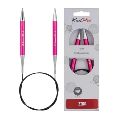 Afbeelding van KnitPro Zing rondbreinaalden 80cm 10.00mm