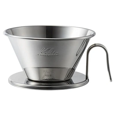Afbeelding van Kalita Coffee Dripper &#039;TSUBAME&#039; WDS 185 2 4 personen Gebruik roestvrij staal 5097 van