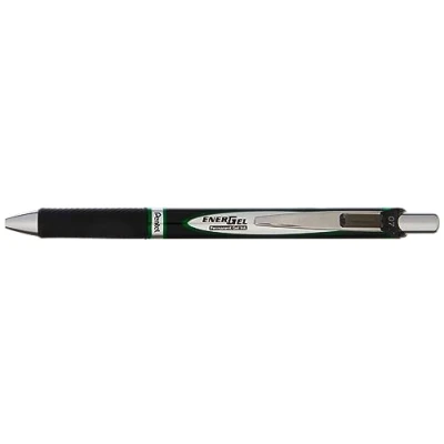 Afbeelding van Pentel BLP77 DX Energel Document met drukmechanisme, waterdichte, lichtechte inkt. Onuitwisbaar volgens ISO 27668 2, 1 stuks, groen