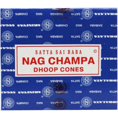 Afbeelding van Kegelwierook satya nag champa 12 stuks