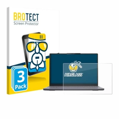 Afbeelding van BROTECT Screenprotector voor Lenovo IdeaPad Slim 3 Gen 10 15&quot; Folie Beschermfolie Beschermglas transparant (3 Stuks)