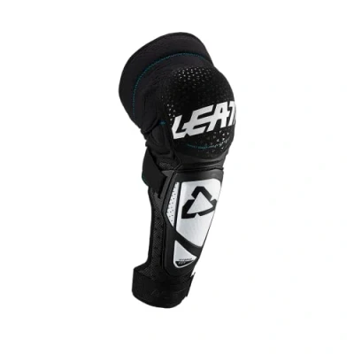 Afbeelding van Leatt 2024 3DF Hybrid EXT Kniebeschermers Zwart / Wit maat L/XL