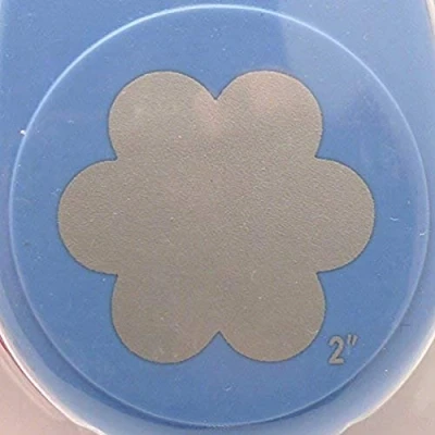 Afbeelding van Artemio 5 cm GIANT FLOWER nummer 1 hefboom, blauw