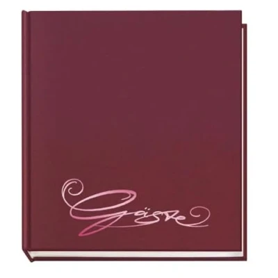 Afbeelding van Veloflex gastenboek Classic bordeauxrood
