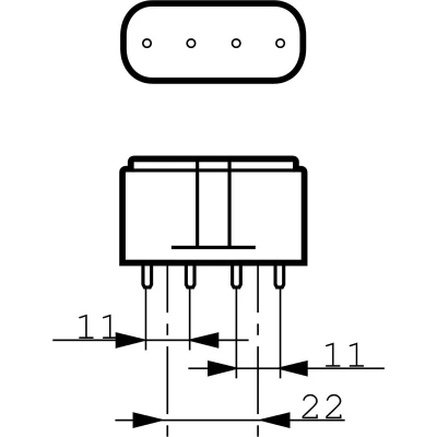 Afbeelding van Philips PL L 24W 827 4P MASTER Zeer Warm Wit 4 Pin.