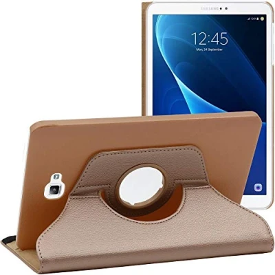 Afbeelding van ebestStar Hoes voor Samsung Galaxy Tab A6 A 10.1 (2018, 2016) T580 T585, Roterende Etui, Case, 360 Draaibaar hoesje, Goud