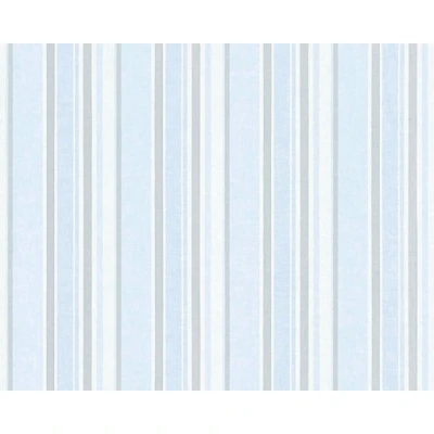 Afbeelding van AS Creation Little Stars 35849 3 Blauw / Zilver