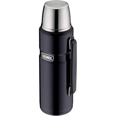 Afbeelding van THERMOS 183267 roestvrijstalen koningsfles, nachtblauw, 1,2 l