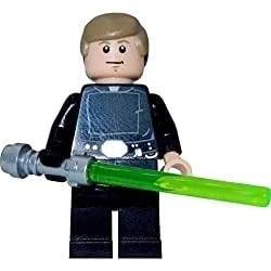 Afbeelding van LEGO Star Wars Luke Skywalker Minifiguur met lichtzwaard Nieuw 2016