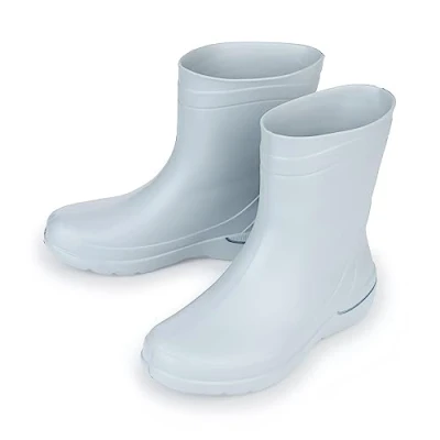Afbeelding van ESTRO Regenlaarzen Dames Rubberen Laarzen voor Rubberlaarzen Rubber Regenlaars CR01 (39 EU, Grijs)