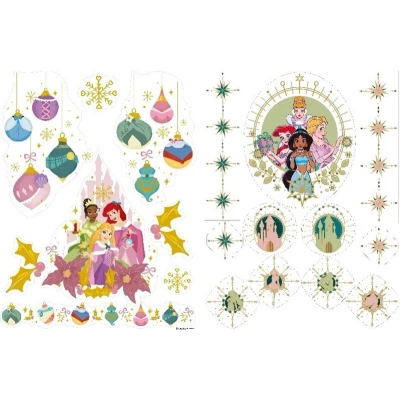 Afbeelding van Raamsticker plc princess l42cm Kurt S. Adler