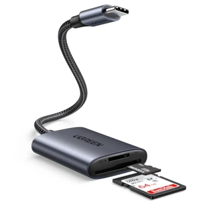 Afbeelding van UGREEN USB C Card Reader met Micro SD Kaart / Ingang