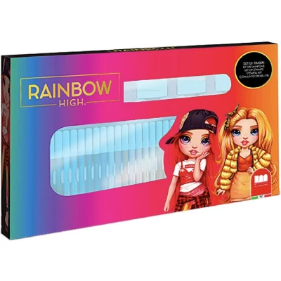 Afbeelding van Multiprint Rainbow High Kleurset met Stempels, 41dlg.