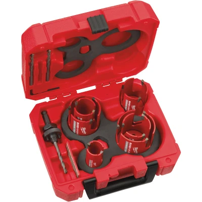 Afbeelding van Milwaukee Accessoires Gatzaag Multi Mat. Big Hawg 10pcs Set 10pc 4932464939