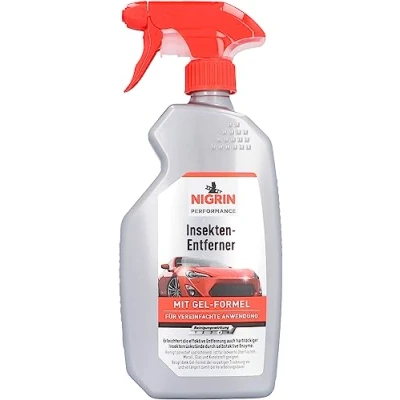 Afbeelding van NIGRIN Performance Insectenverwijderaar, verwijdert zelfactief hardnekkige insectenresten, met werkingsindicator, 500 ml