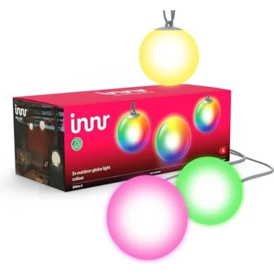 Afbeelding van Innr Smart Outdoor Globe Light 3 Pack [OGL 130 C ZLL]