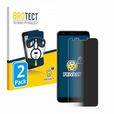 Afbeelding van BROTECT privacy screenprotector voor Google Pixel 3a Folie Beschermfolie Blauwlichtfilter (2 Stuks)