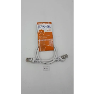 Afbeelding van CAT6 Netzwerkkabel , S/FTP, 0,5m, wei�