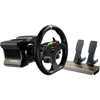 Afbeelding van MOZA R5 Bundel (R5 Direct Drive Wheelbase, ES Steering wheel, SR P Lite pedals)