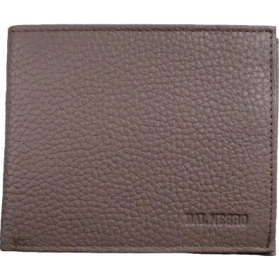 Afbeelding van Dal Negro Portemonnee 7 X 9 Cm Kunstleer Grijs