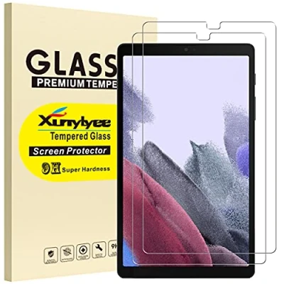 Afbeelding van XunyLyee [2 Stuks Screen Protector Compatibel met Samsung Galaxy Tab A7 Lite (8,7 inch), Tempered Glass voor 2021 SM T220/SM T225