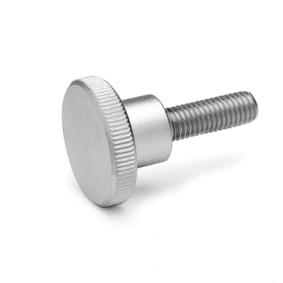 Afbeelding van Ganter Normelemente Hoge kartelschroeven DIN 464 M8 30 NI schroefdraad schroefdraadlengte: mm roestvrij staal 1 stuk