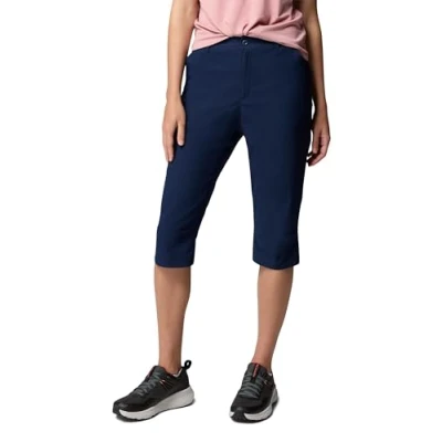 Afbeelding van Columbia Leslie Falls Knee Wandelbroek Dames Collegiate Navy 46 Blauw