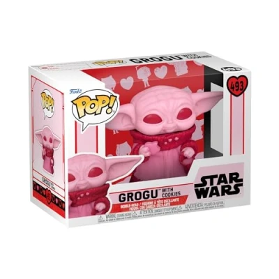 Afbeelding van Star Wars Funko Pop Vinyl: Grogu with Cookies (Valentines Day)