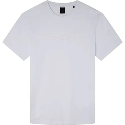 Afbeelding van Hackett London Essential TEE Tshirt print, Heren, Maat: XS, White