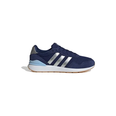 Afbeelding van adidas Dames RUN 60s 4.0 SHOES, dark blue/silver met./glow blue, 40 2/3 EU