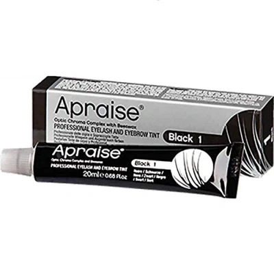 Afbeelding van Apraise, Professionele wimperverf en wenkbrauw nummer 1 zwart 20 ml
