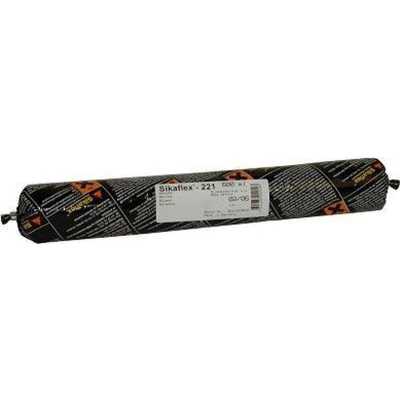 Afbeelding van Sikaflex 221 600 ml, zwart, worst