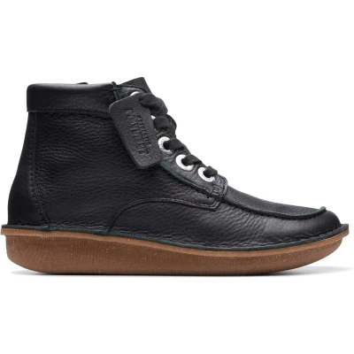 Afbeelding van Clarks Funny Cedar dames laars zwart maat 41 (EU) 7 (UK)