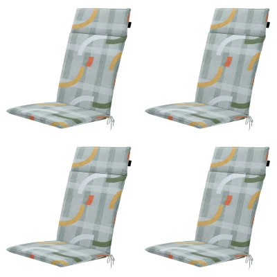 Afbeelding van Madison Kussen hoog 50x120 universeel Tess orange 4 stuks
