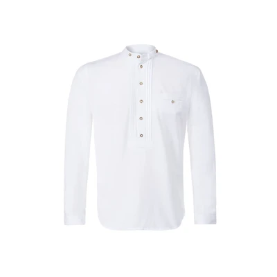 Afbeelding van Stockerpoint Renus2 klederdrachthemd voor heren, wit, 3XL