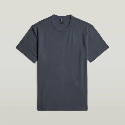 Afbeelding van G STAR T shirt grijsblauw