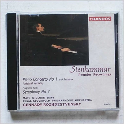 Afbeelding van Stenhammar: Piano Concerto no 1 etc / Widlund, Rozhdestvensky