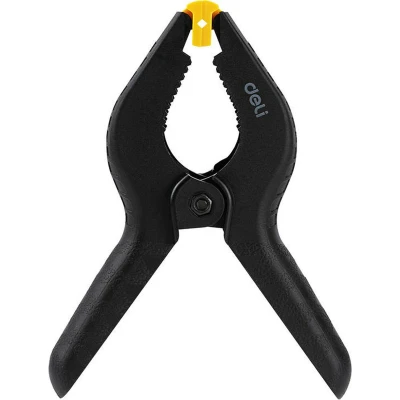 Afbeelding van Deli Tools Veerklem EDL110006 (Zwart) [Gereedschappen Deli]