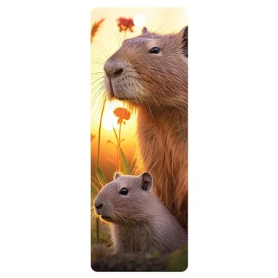 Afbeelding van 3D LiveLife Bladwijzer Wild Eyes van Deluxebase. Een tijgerbladwijzer met lenticulaire illustratie in licentie gegeven door de gerenommeerde kunstenaar Collin Bogle