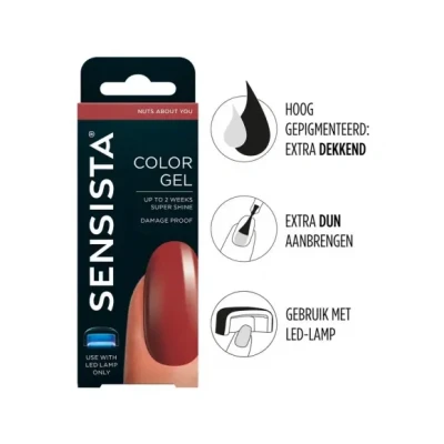 Afbeelding van Sensista Color Gel Nuts About You 7.5ml