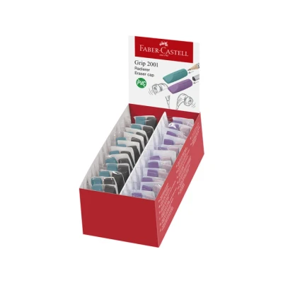 Afbeelding van Gumdop Faber Castell Grip 2001 RollOnn assorti 2stuks display a 24 s