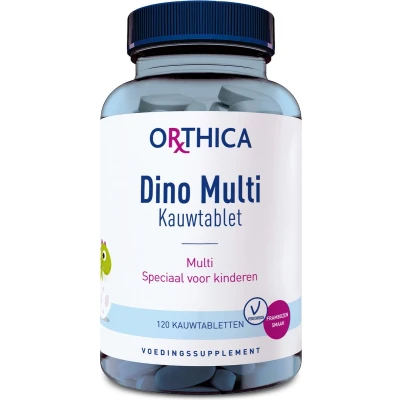 Afbeelding van 2e product 50% korting Orthica Dino Multi (120 Kauwtabletten)