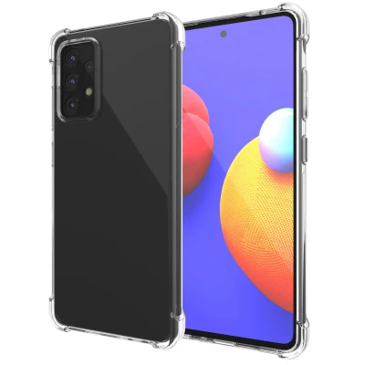 Afbeelding van Samsung Galaxy A52 (5G) Hoesje Siliconen en TPU (zacht) iMoshion Softcase/Backcover Transparant Telefoonhoesje