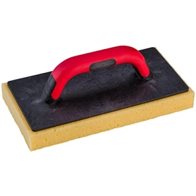Afbeelding van Meister Professionele tegelwasplank hydrospons bekleding gerasterd 280 x 140 mm/PU raspplank/sponsbord/sponsschijf/uitvoerplank met tegelspons/pleisterplank / 4144000