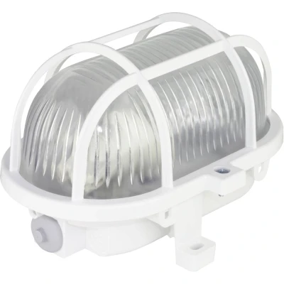 Afbeelding van REV Ovalleuchte Kst.LED 5W weiß Lamp voor vochtige ruimte LED E27 5 W Warmwit Wit